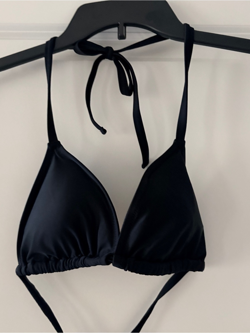 aerie Black Triangle Swim Top
